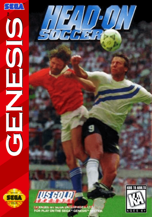 Head-On Soccer original box art cover