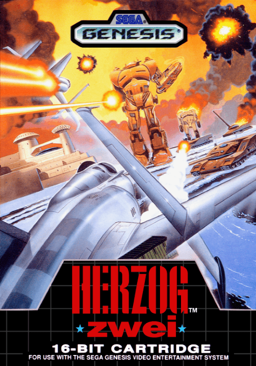 Herzog Zwei original box art cover