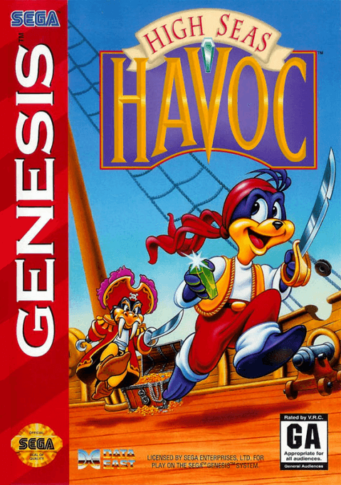 High Seas Havoc original box art cover