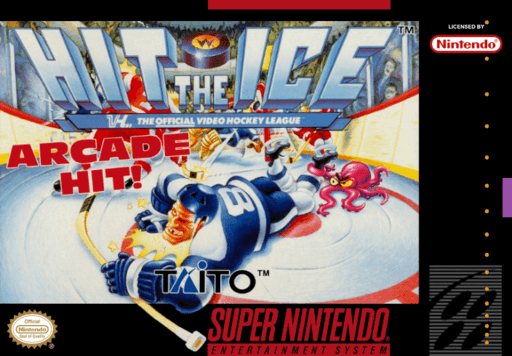 Hit the Ice original box art cover