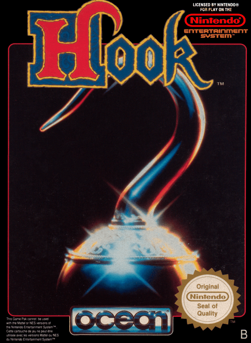 Hook (Europe) original box art cover