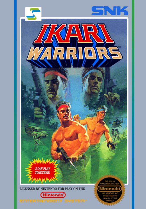 Ikari Warriors original box art cover