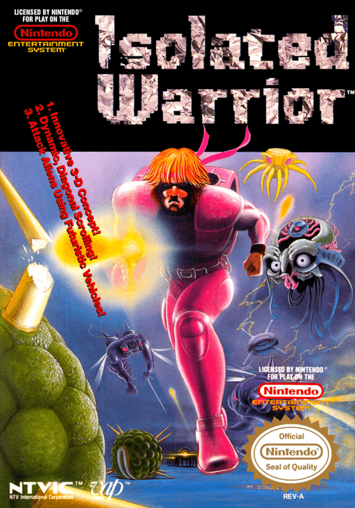Isolated Warrior original box art cover