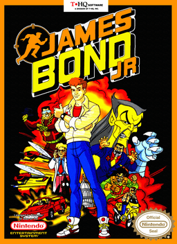 James Bond Jr original box art cover
