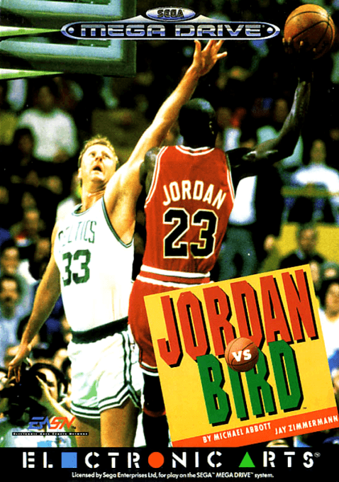 Jordan vs Bird original box art cover