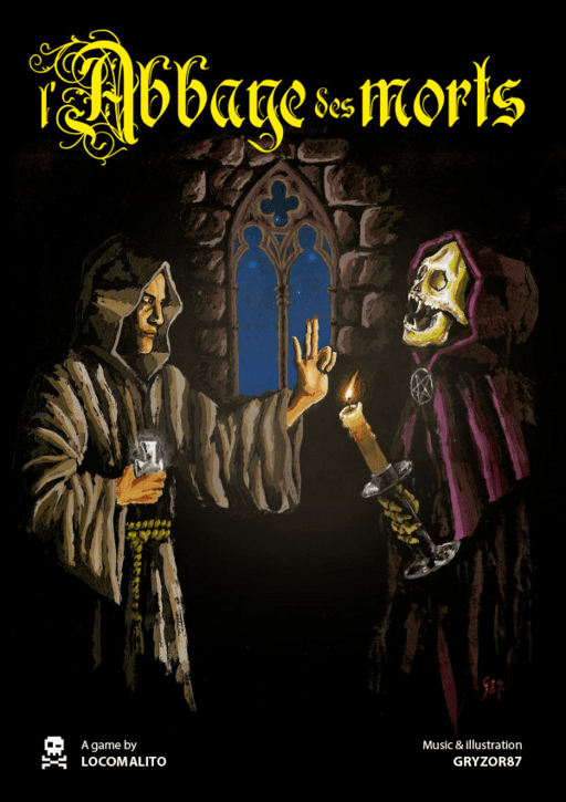 L'Abbaye des Morts original box art cover