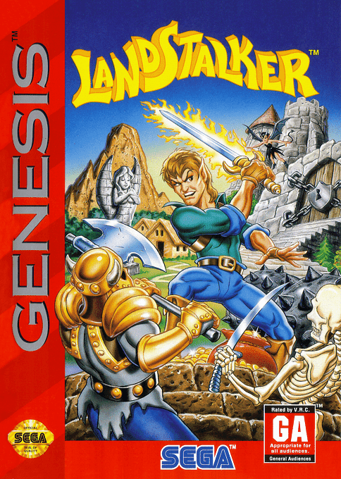 Landstalker original box art cover