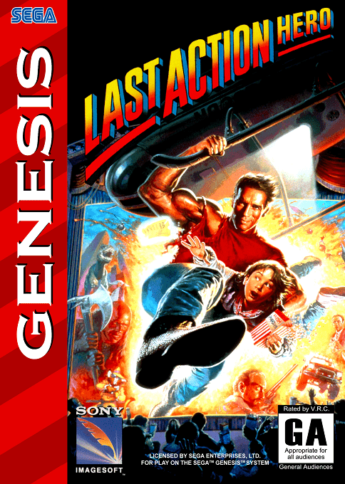 Last Action Hero original box art cover