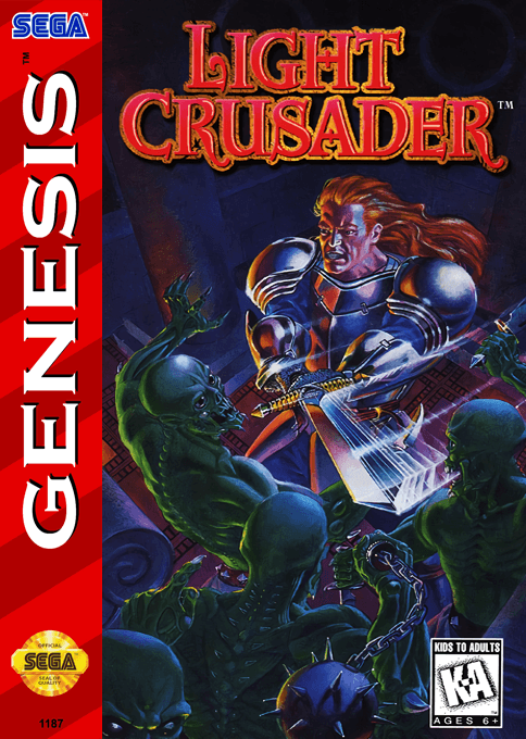 Light Crusader original box art cover