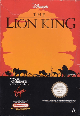 Lion King, The original box art cover
