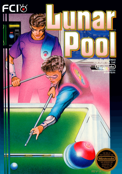 Lunar Pool original box art cover
