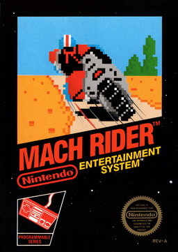 Mach Rider original box art cover