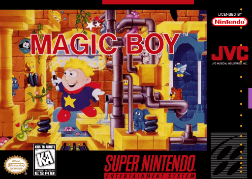 Magic Boy original box art cover