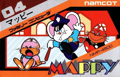 Mappy original box art cover