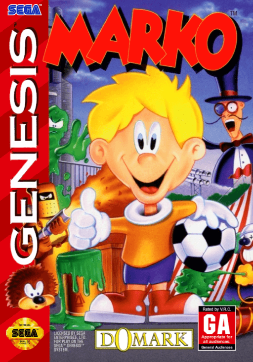 Marko original box art cover