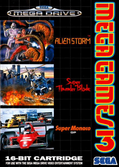 Mega Games 3 original box art cover