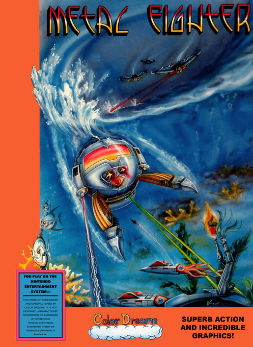Metal Fighter original box art cover