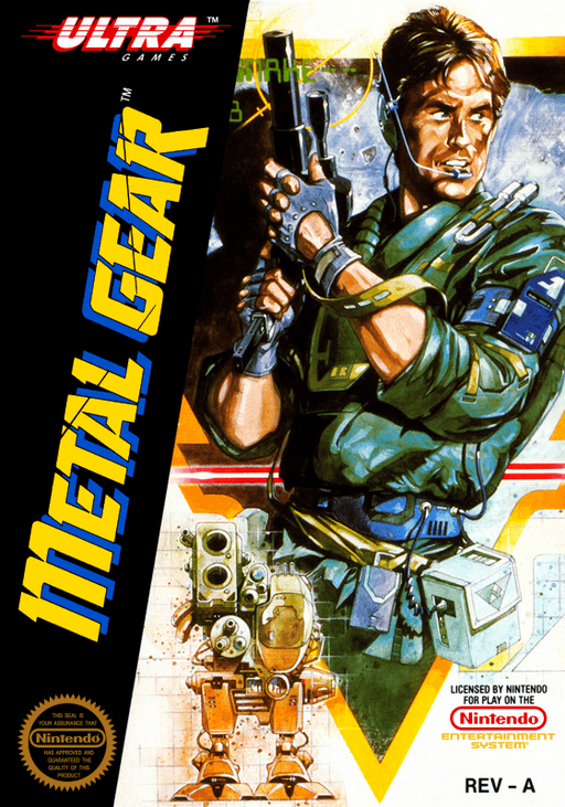 Metal Gear original box art cover