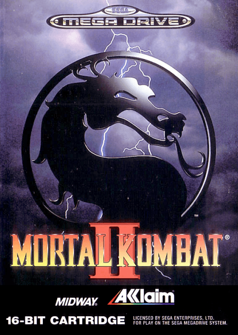 Mortal Kombat 2 original box art cover