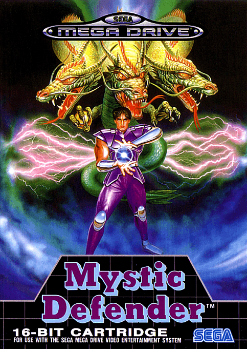 Mystic Defender original box art cover