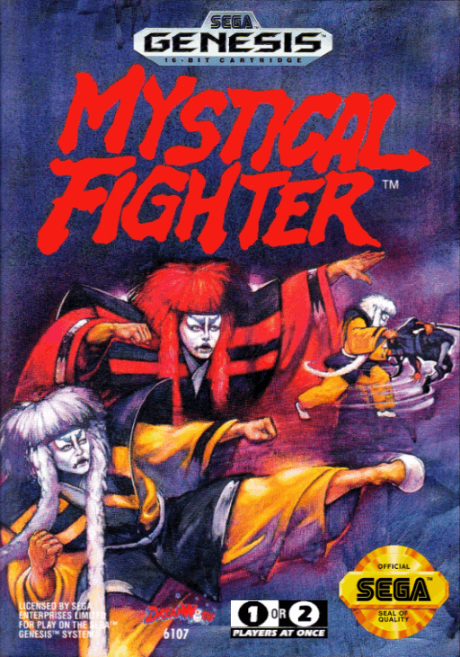 Mystical Fighter original box art cover