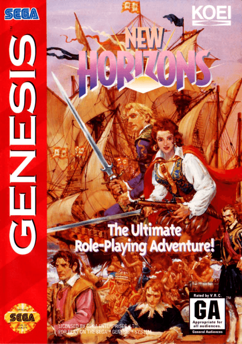 New Horizons original box art cover
