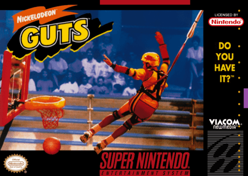 Nickelodeon GUTS original box art cover