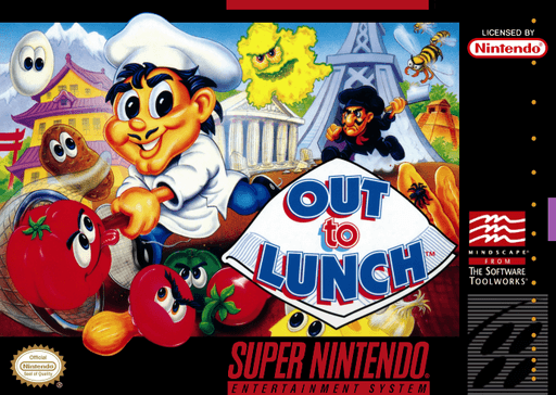 Out to Lunch original box art cover