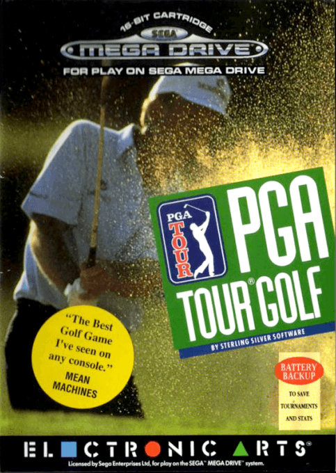 PGA Tour Golf original box art cover