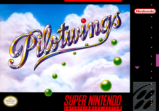 Pilotwings original box art cover