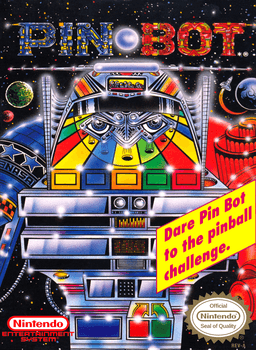 Pinbot (Europe) original box art cover