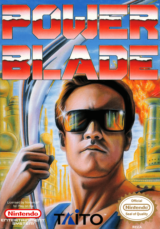 Power Blade original box art cover