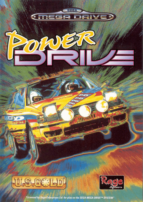 Power Drive original box art cover