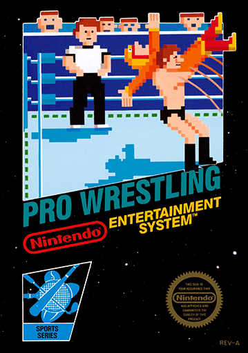 Pro Wrestling original box art cover