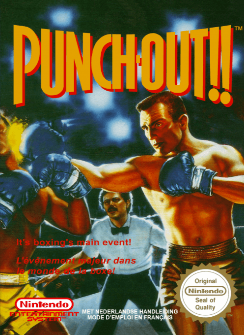 Punch-Out!! (Europe) original box art cover