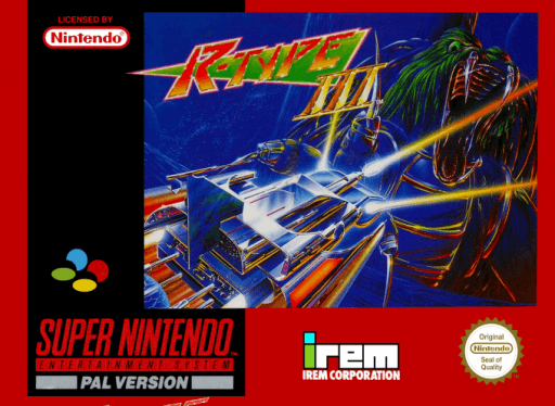R-Type 3 original box art cover