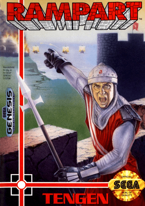 Rampart original box art cover