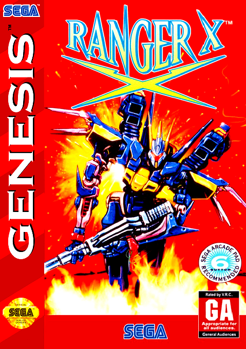 Ranger X original box art cover