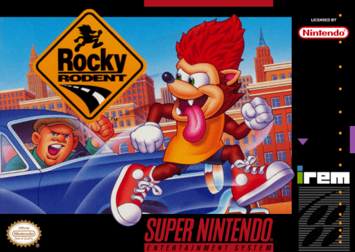 Rocky Rodent original box art cover