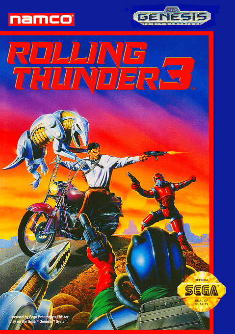 Rolling Thunder 3 original box art cover