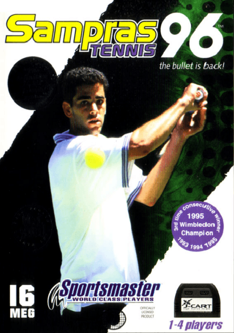 Sampras Tennis 96 original box art cover