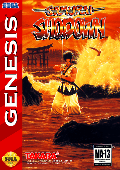 Samurai Shodown original box art cover