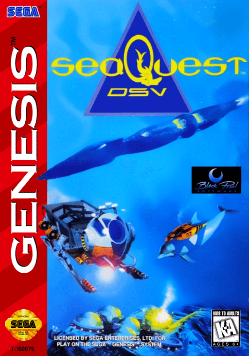 seaQuest DSV original box art cover