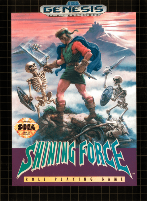 Shining Force original box art cover