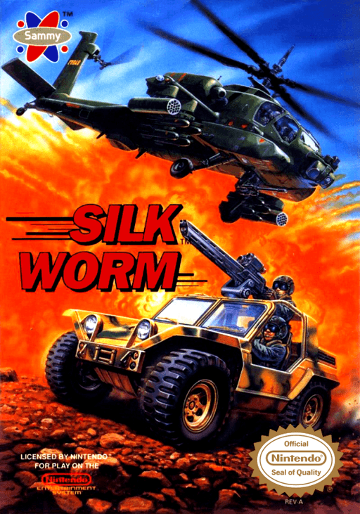 Silk Worm original box art cover