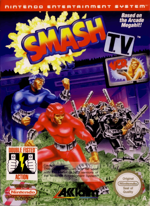 Smash TV original box art cover