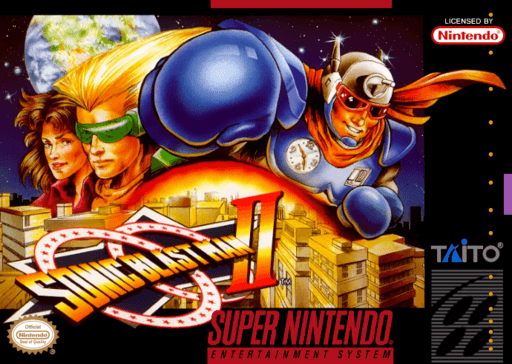 Sonic Blast Man 2 original box art cover