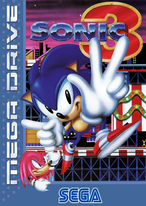 Sonic3C original box art cover