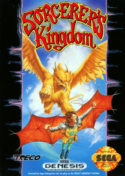 Sorcerer's Kingdom original box art cover