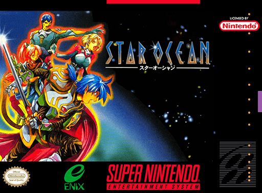 Star Ocean original box art cover